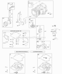 Camshaft Crankshaft Cylinder Engine Sump Gasket Set - Engine Piston Rings And Connecting Rod Diagram and Parts List for 286H77-0556-E1  Briggs and Stratton Engine